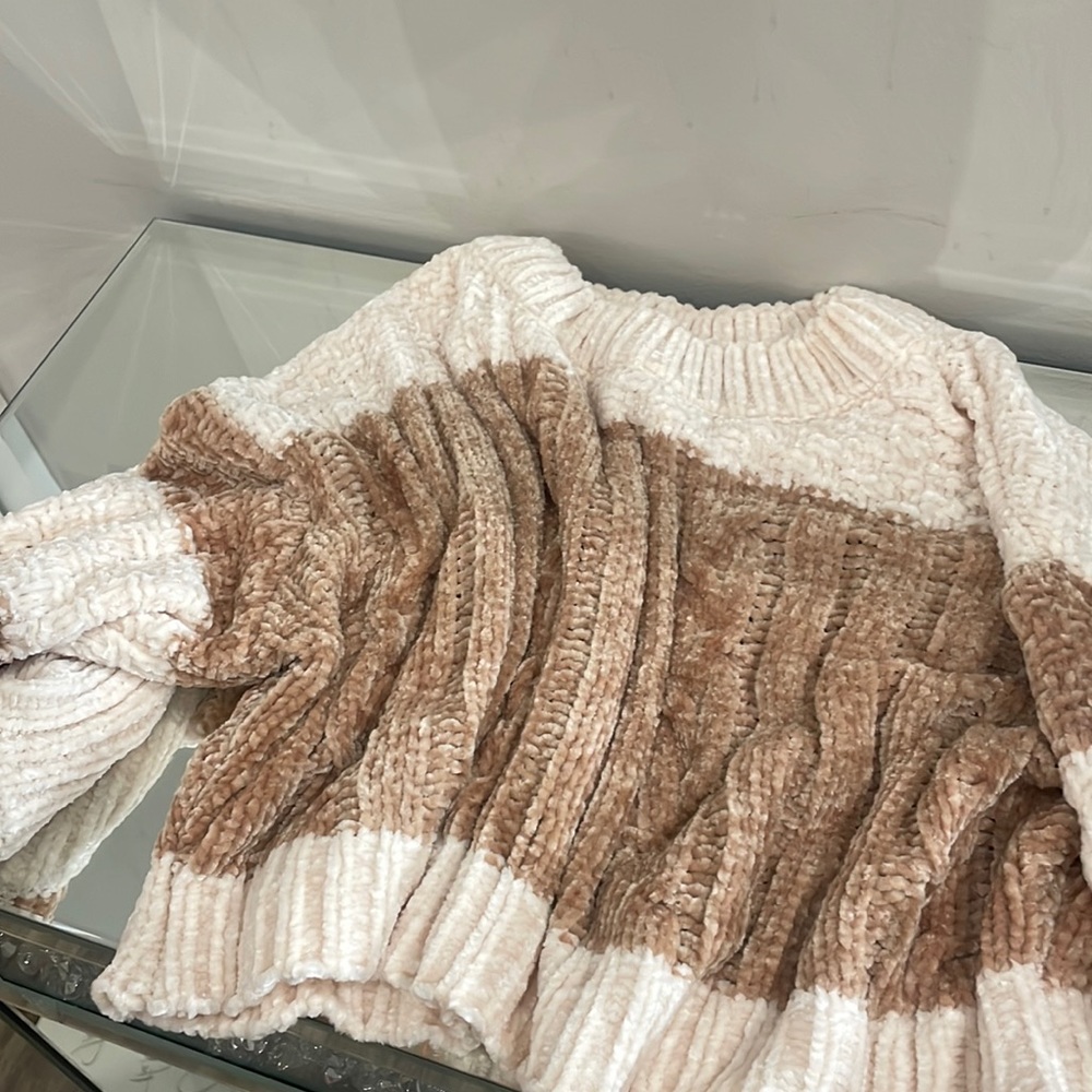 Windsor cropped striped sweater